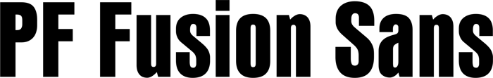PF Fusion Sans font preview