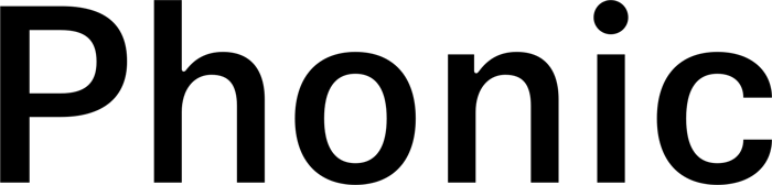 Phonic font preview
