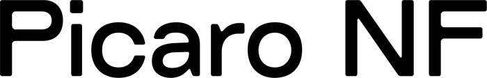 Picaro NF font preview