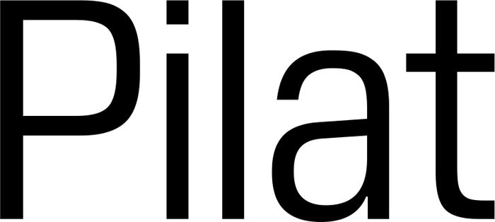 Pilat font preview