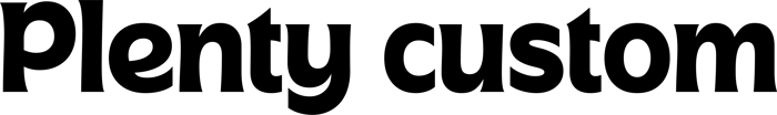 Plenty custom font preview