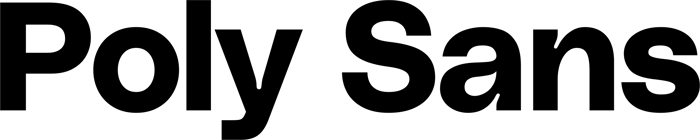 PolySans font preview