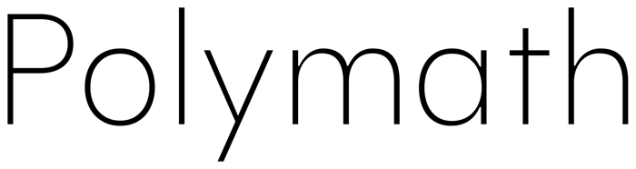 Polymath font preview