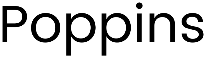 Poppins font preview