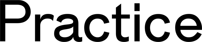 Practice font preview