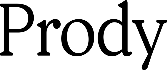Prody font preview