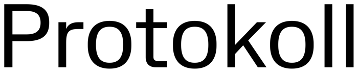 Protokoll font preview