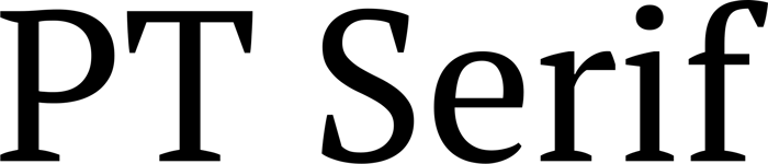 PT Serif font preview