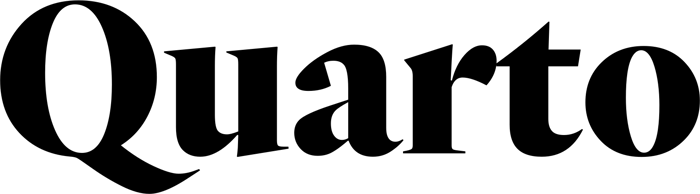 Quarto font preview