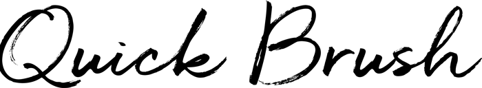 Quick Brush font preview
