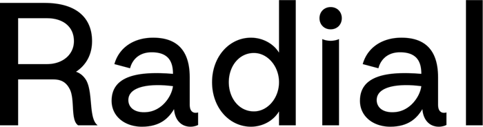 Radial font preview