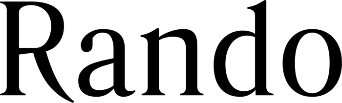 Rando font preview