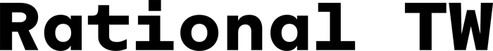 Rational TW font preview