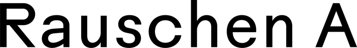 Rauschen A font preview