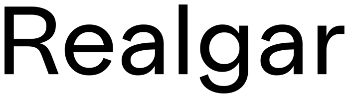 Realgar font preview