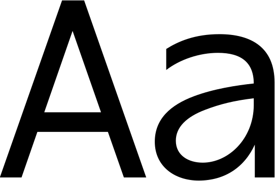 Really Sans font preview