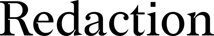 Redaction font preview