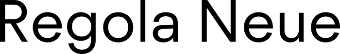 Regola Neue font preview