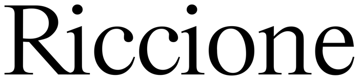 Riccione font preview