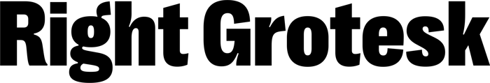 Right Grotesk font preview