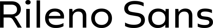 Rileno Sans font preview
