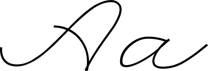 Rolling Pen font preview