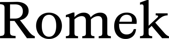 Romek font preview