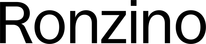 Ronzino font preview
