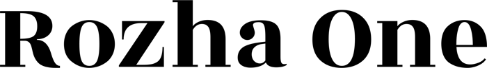 Rozha One font preview