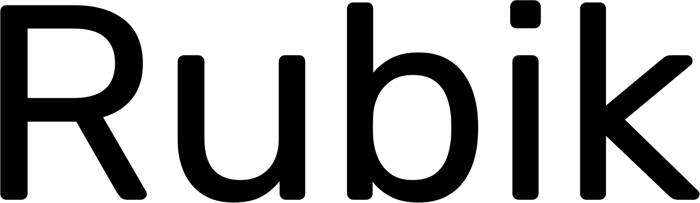 Rubik font preview