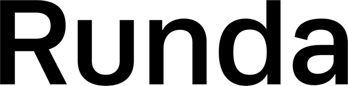 Runda font preview