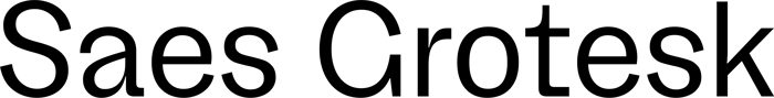 Saes Grotesk font preview