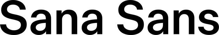 Sana Sans font preview