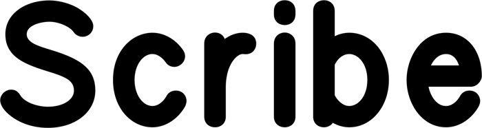 Scribe font preview
