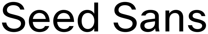Seed Sans font preview