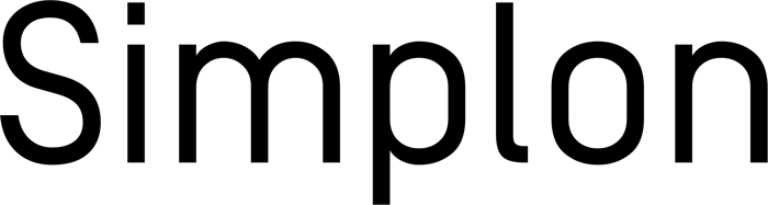 Simplon font preview