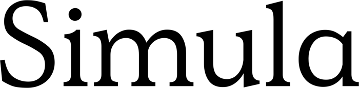 Simula font preview