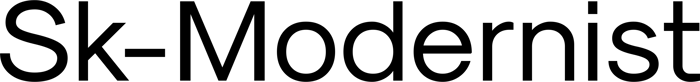 Sk-Modernist  font preview