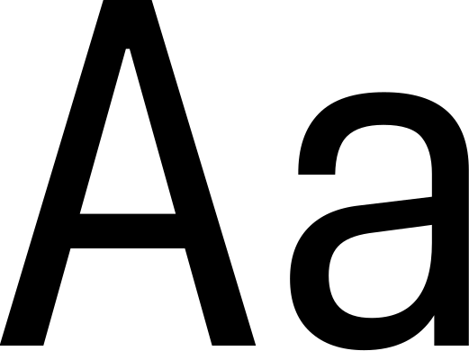 Slussen font preview