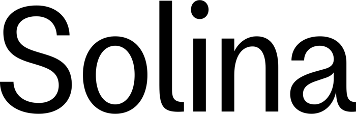 Solina font preview