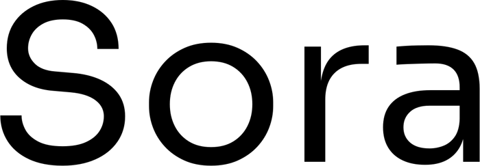 Sora font preview