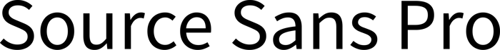 Source Sans Pro font preview