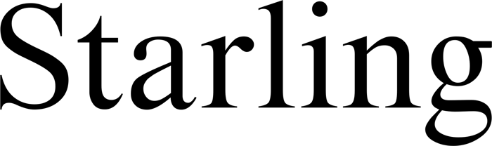 Starling font preview