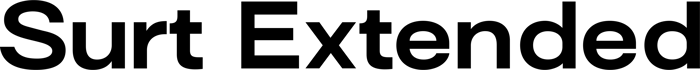 Surt Extended font preview