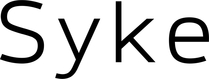 Syke font preview