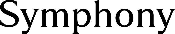Symphony font preview