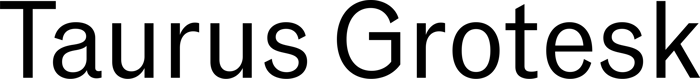Taurus Grotesk font preview