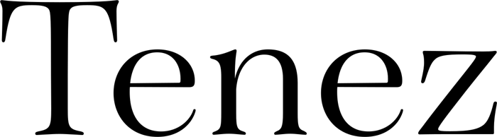 Tenez font preview