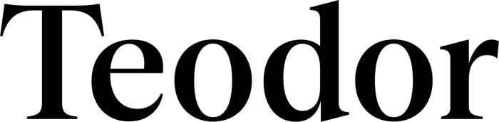 Teodor font preview