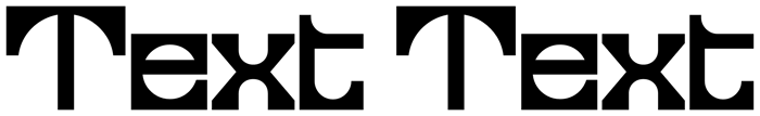 Text Text font preview